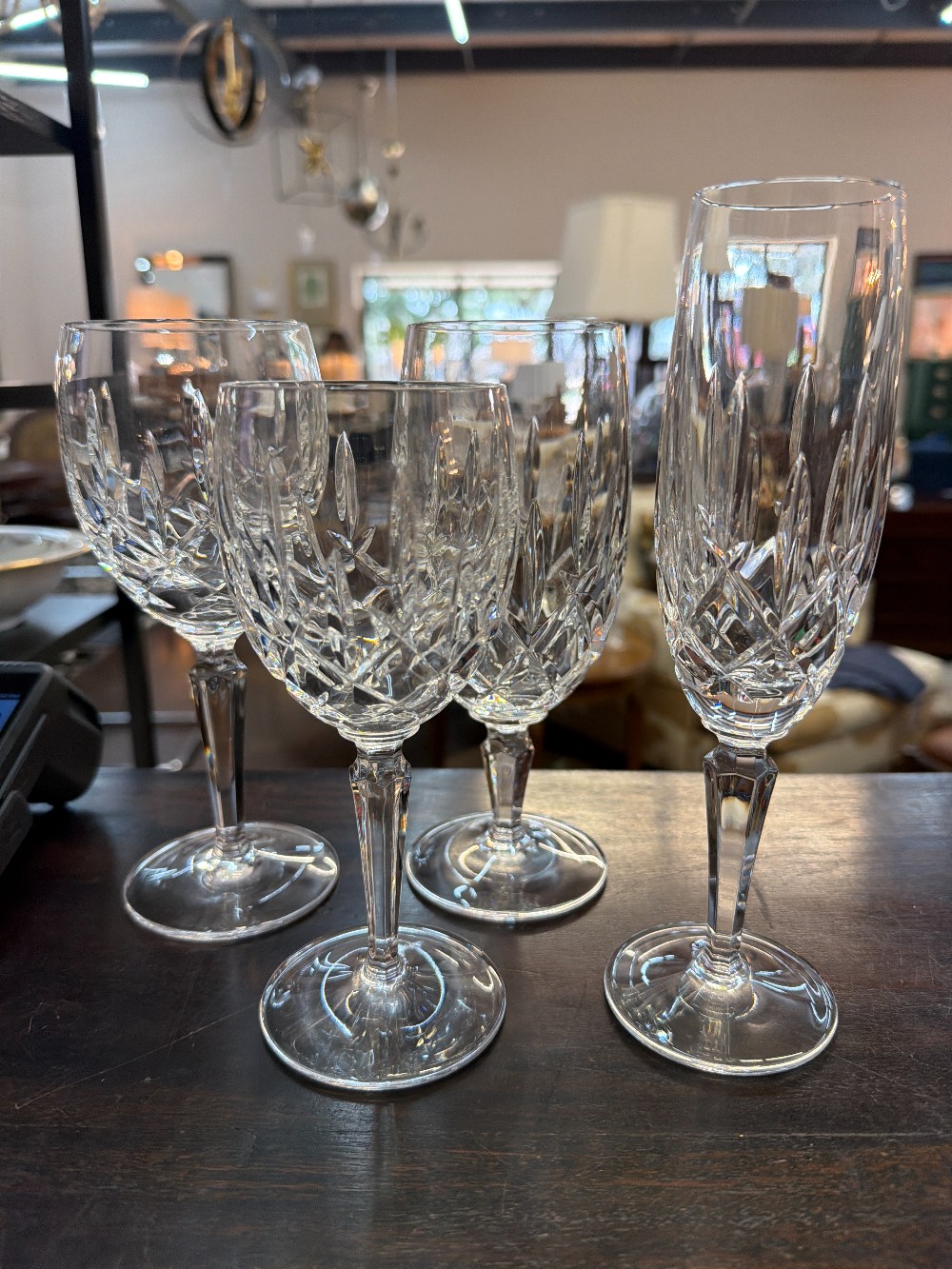 Gorham  Crystal Lady Anne Pattern - Set of 4