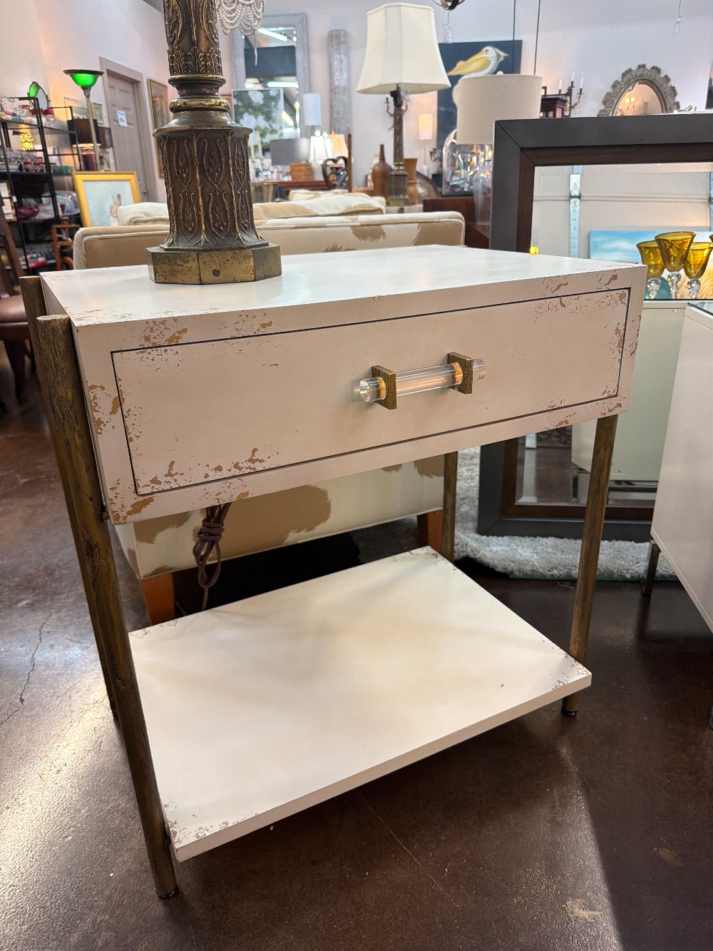 Reclaimed Warehouse Night Stand or Side Table