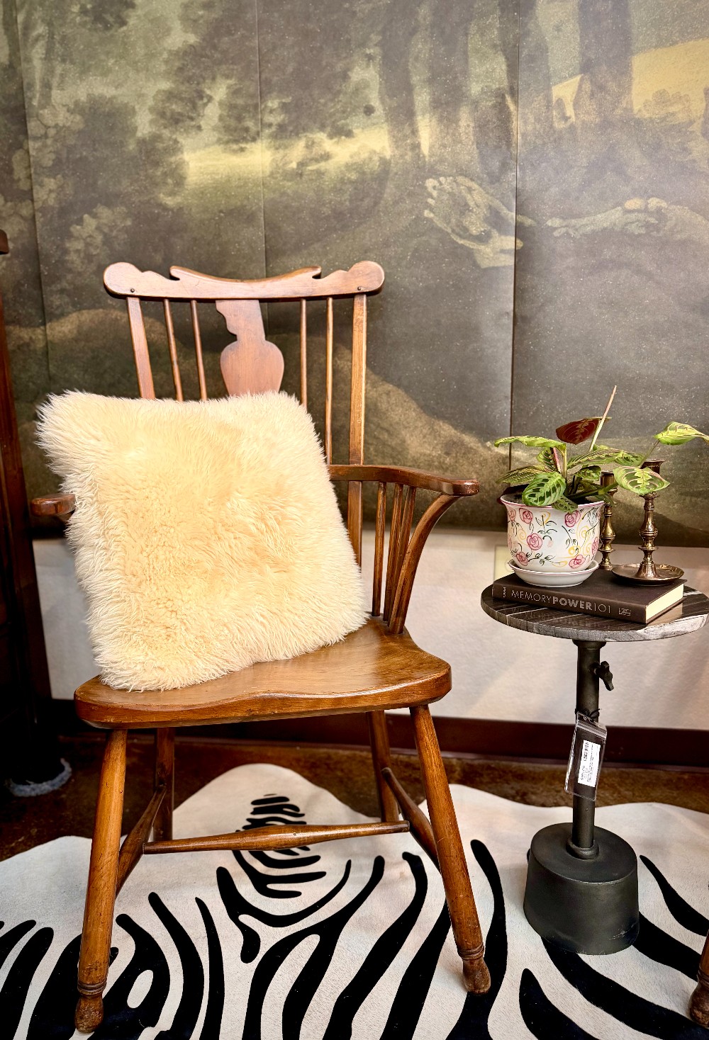 Set of 2 Leopold Stickley Windsor Arm Chairs