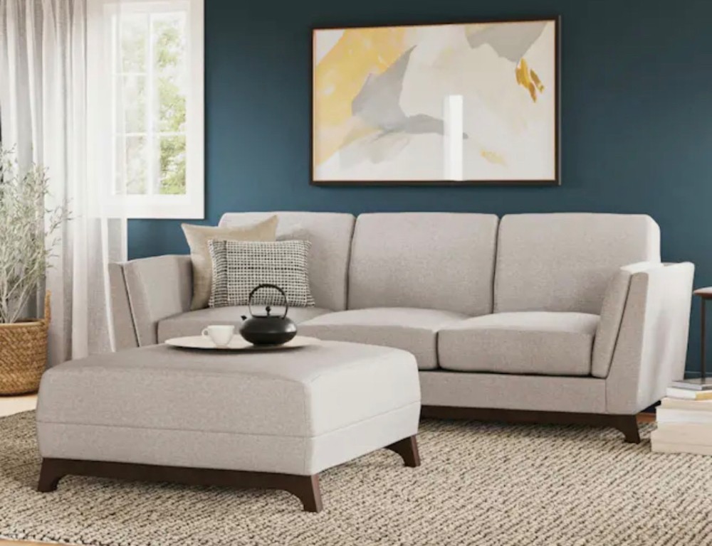 ARTICLE Cream Sofa 83”Lx35”Seat Dx31”H