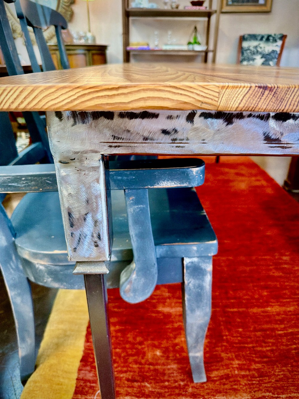 Custom Made Wide Planks Table 84