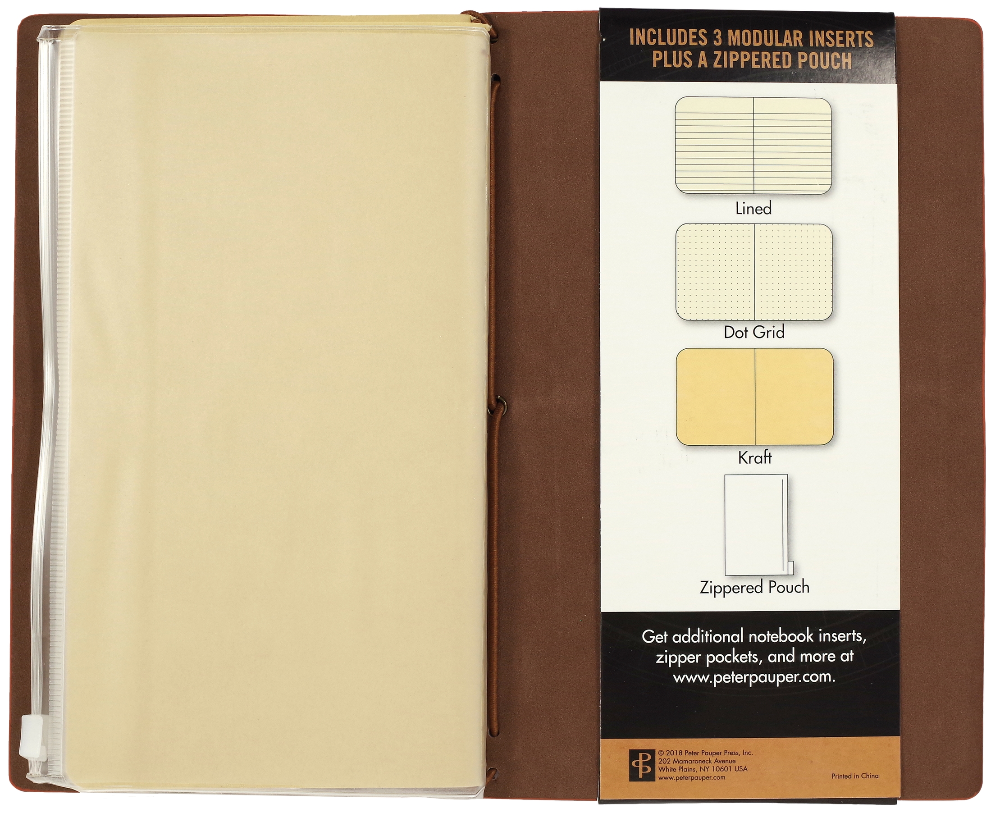 Burgundy Voyager Notebook