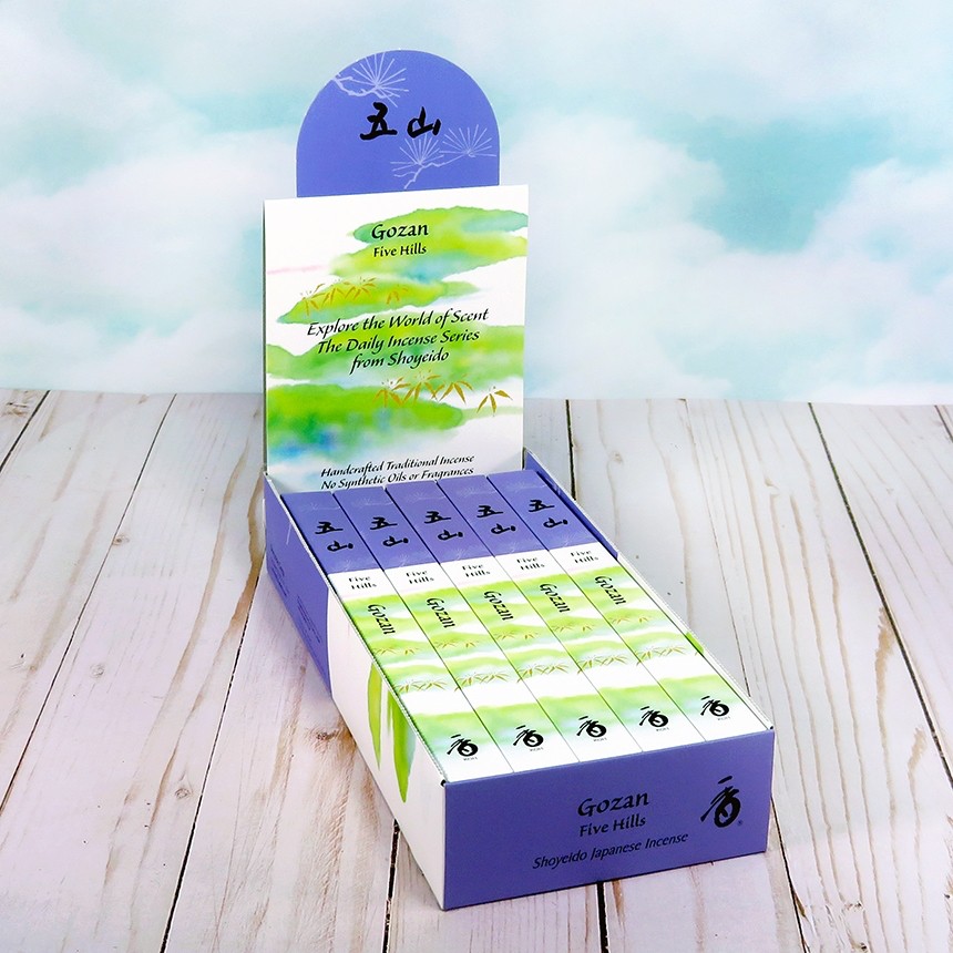 Gozan - Five Hills Incense (35 Sticks)