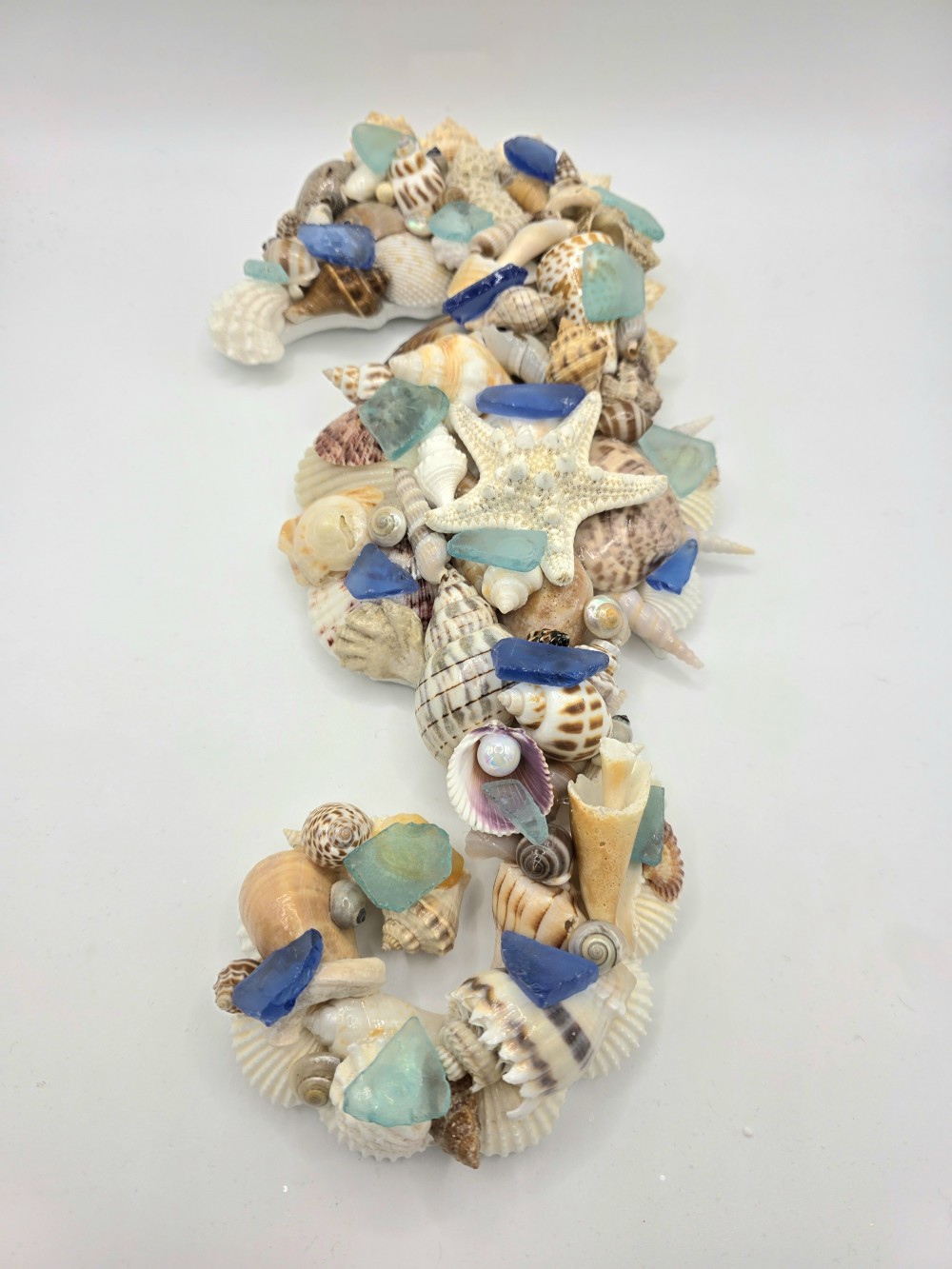 Sea Glass and Seashell Art