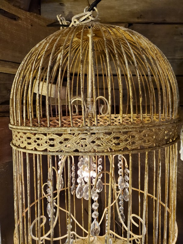 Beautiful Birdcage Chandelier