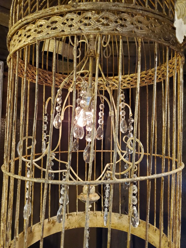 Beautiful Birdcage Chandelier