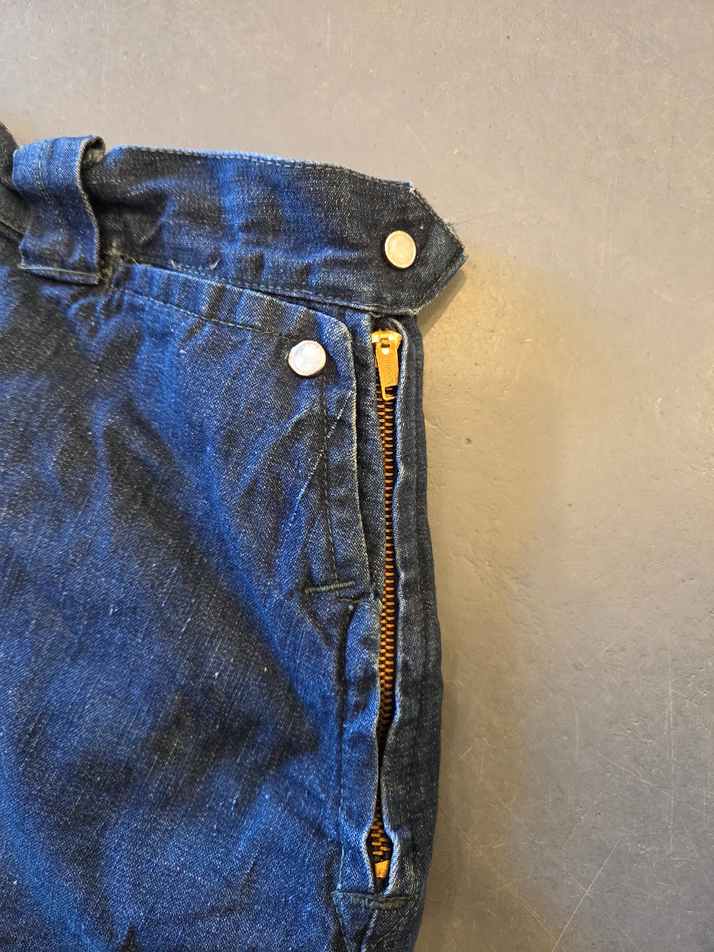 vintage 1950s Levi Strauss Western Wear denim ranch pants