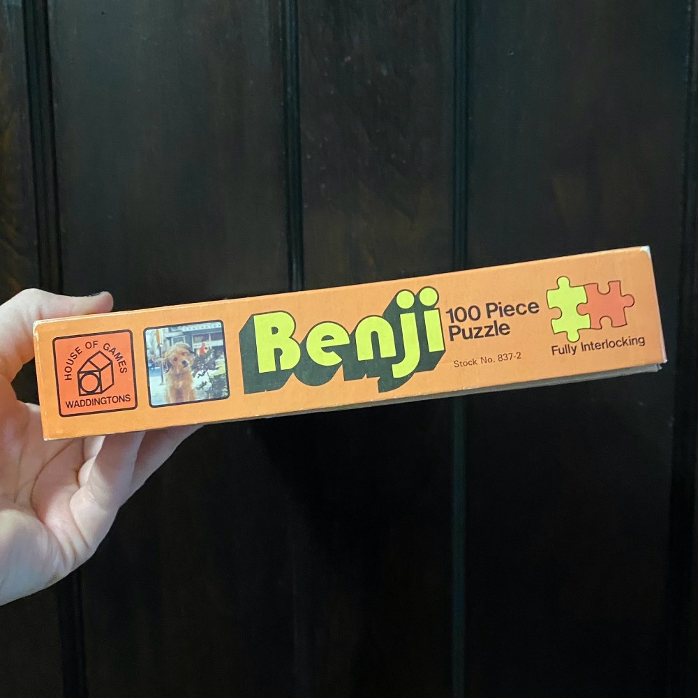 Vintage 1976 Benji Puzzle COMPLETE