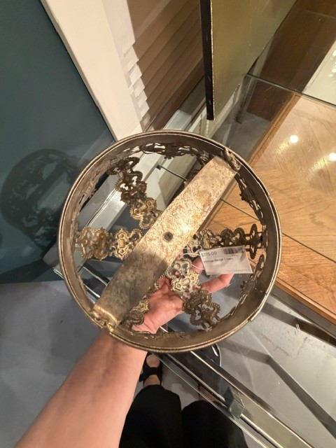 Vintage Metal Crown
