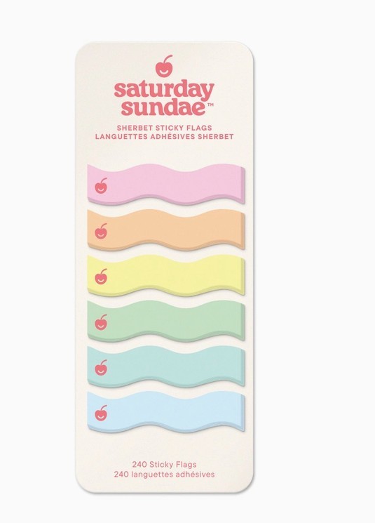 Cherry Sticky Notes & Sticky Flags