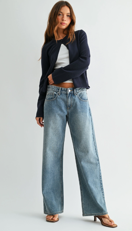Baggy Wide Leg Jeans