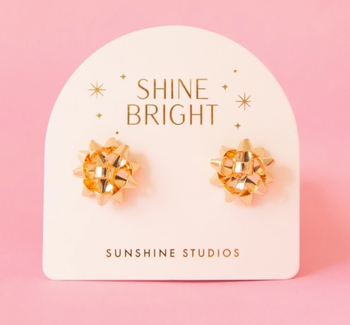Holiday Bow Earrings
