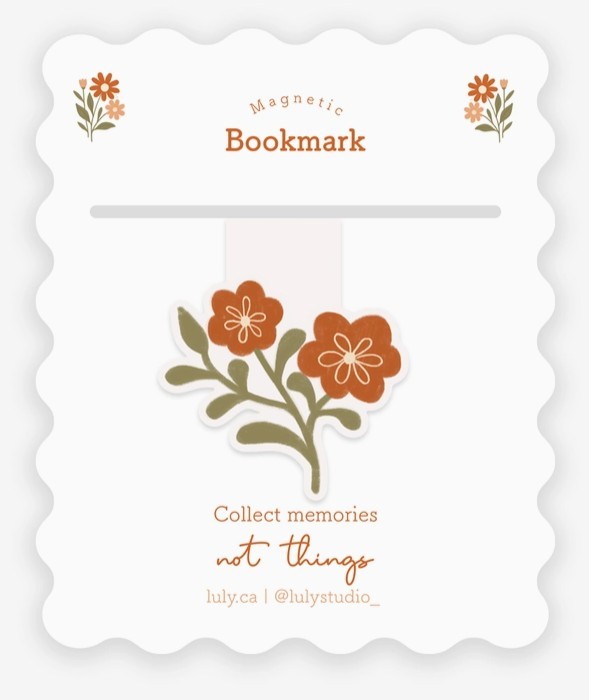 Bookmark: Flowers  *CANADIAN