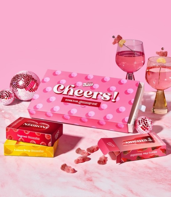 Cheers - Cocktail Flavored Gummy Gift Box