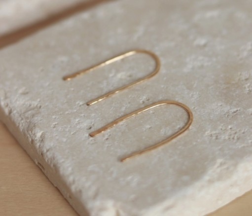 Earrings: Minimal 14K Gold Fill Arches