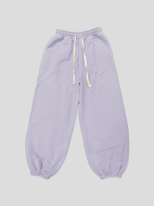 Essential Organic Wide-Leg Jogger (lavender)
