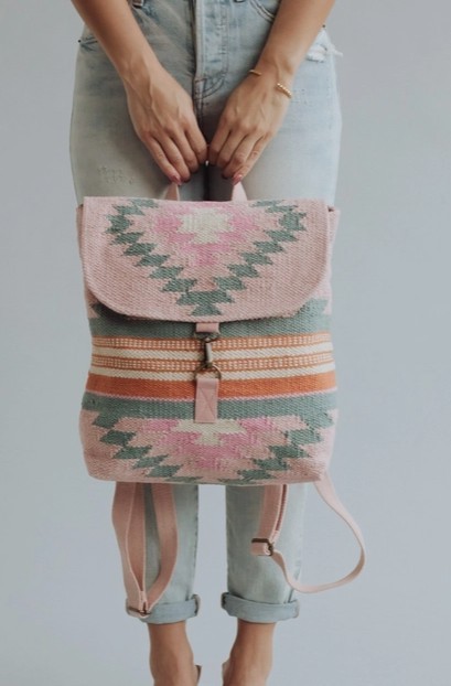 Aztec backpack - 100% Cotton