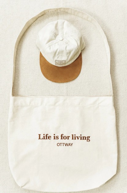 Life is for Living Tote Bag
