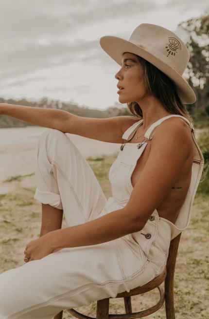 JACKS - Unisex Off-White Overalls