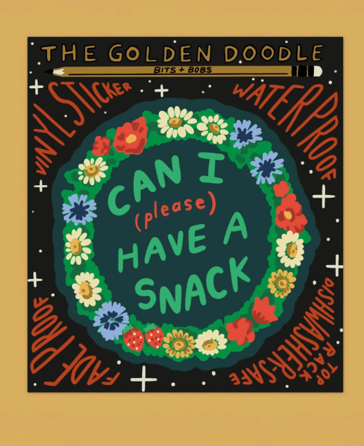 Sticker: Can I Have A Snack
