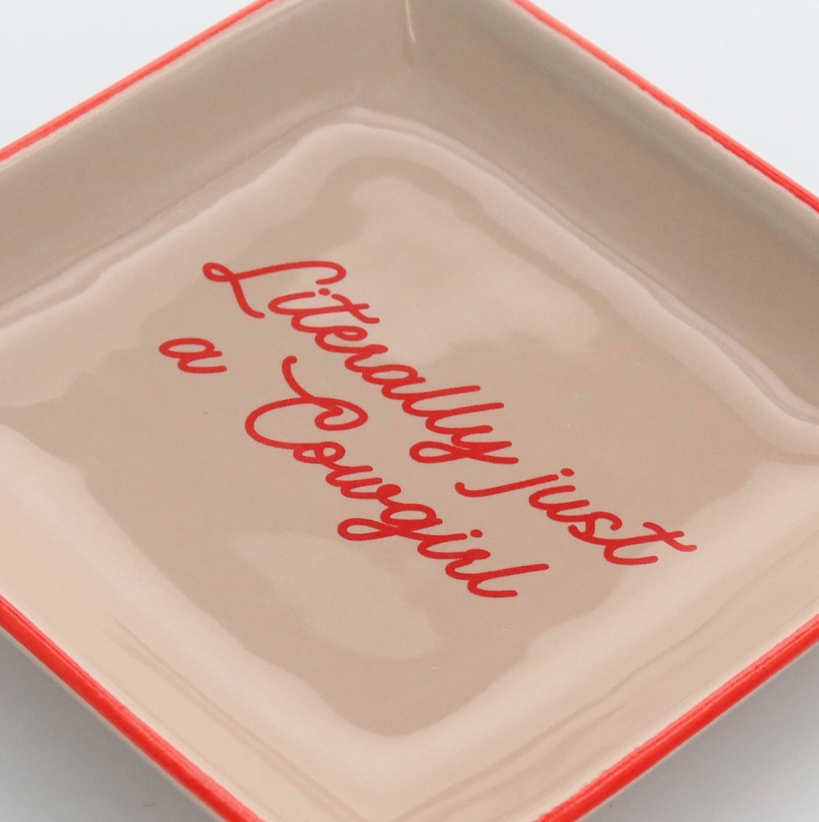 Square Trinket Tray Literally Just A Cowgirl