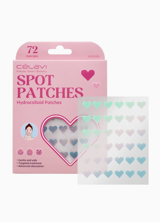 Hydrocolloid Heart Spot Patches