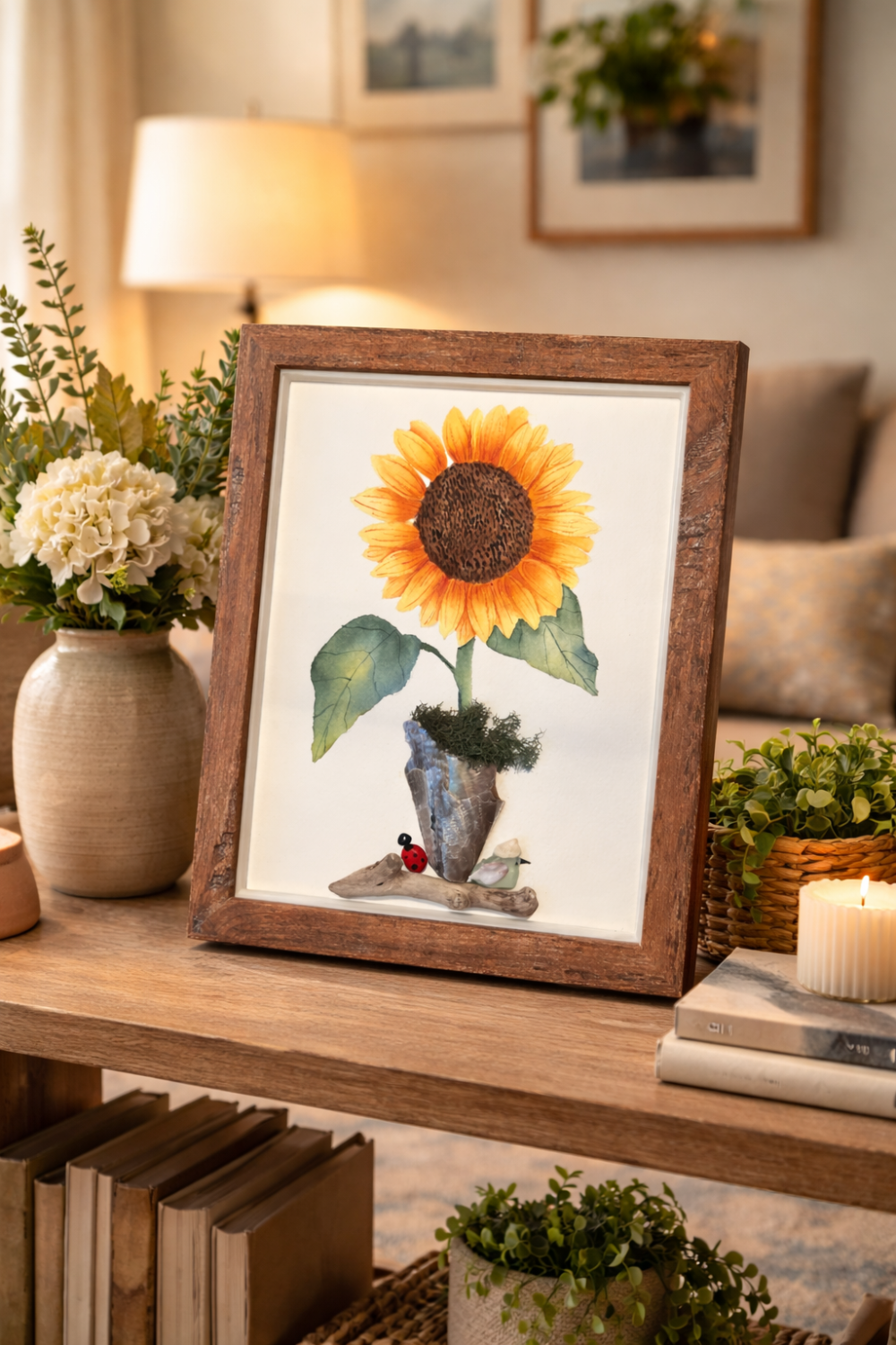 Hootie Lu Pebble Art