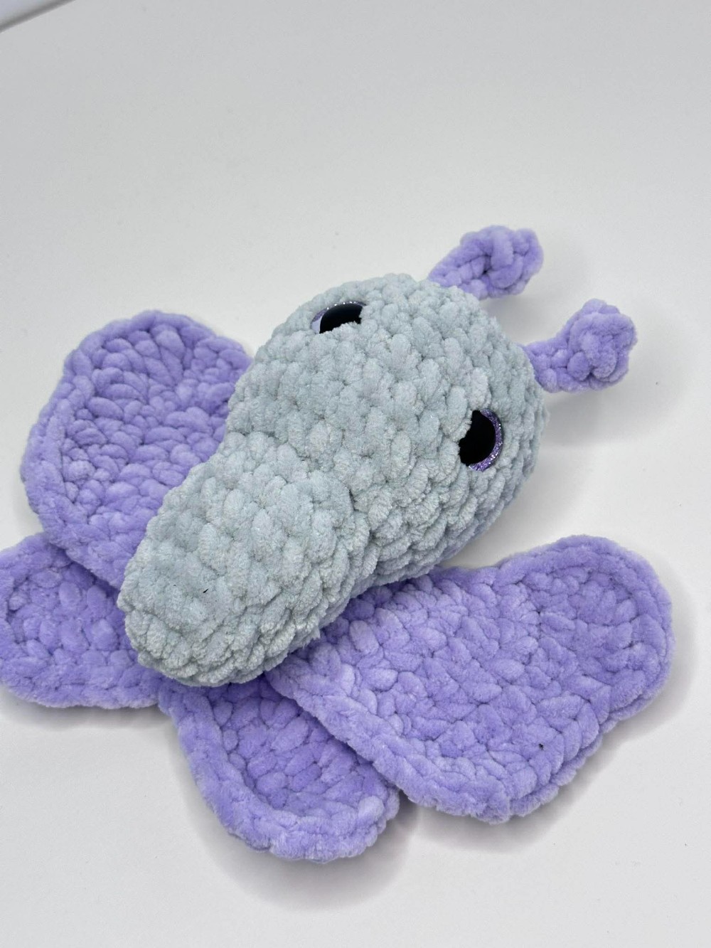 D- Butterfly Plushie - Purple