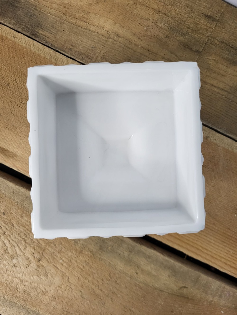 Vintage Milk Glass Candy Dish