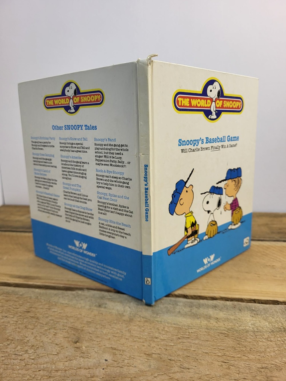 Snoopy's Baseball Game Book