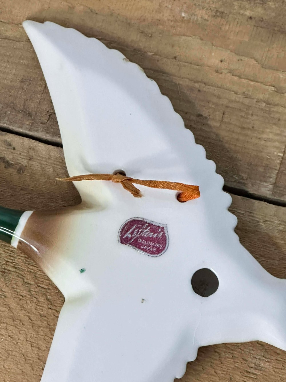 Vintage Lefton Flying Duck