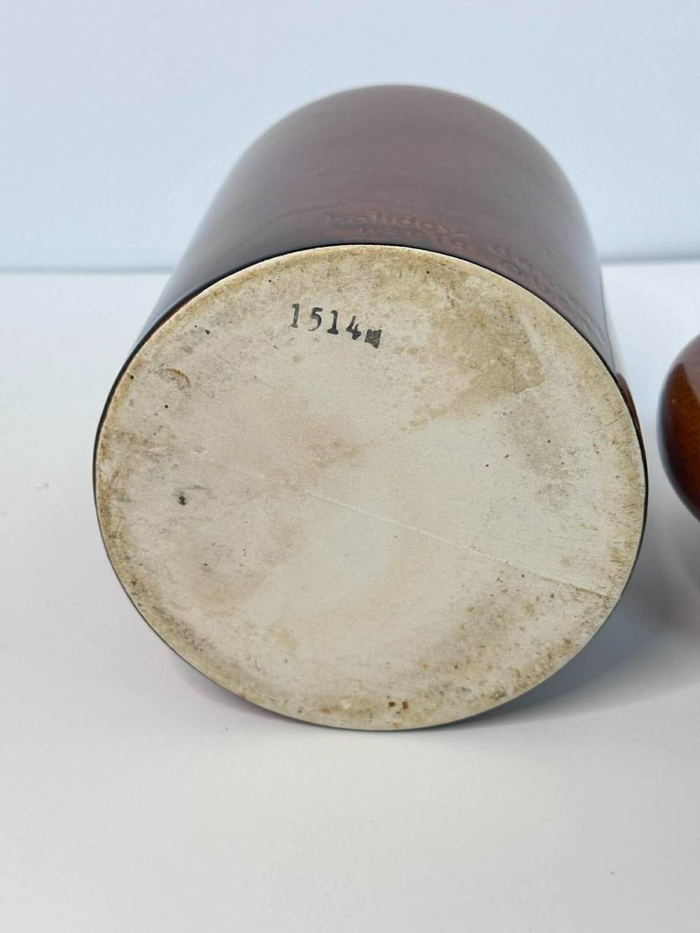 Vtg Mid Century Ceramic coffee canister