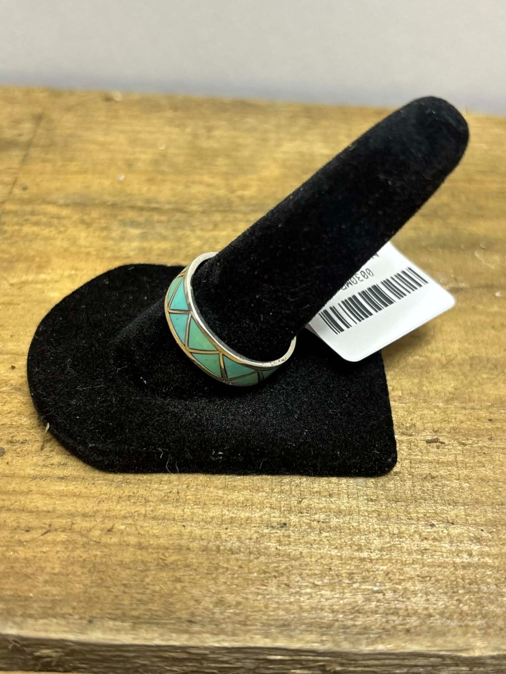 Navajo Zuni Turquoise Band sz. 8