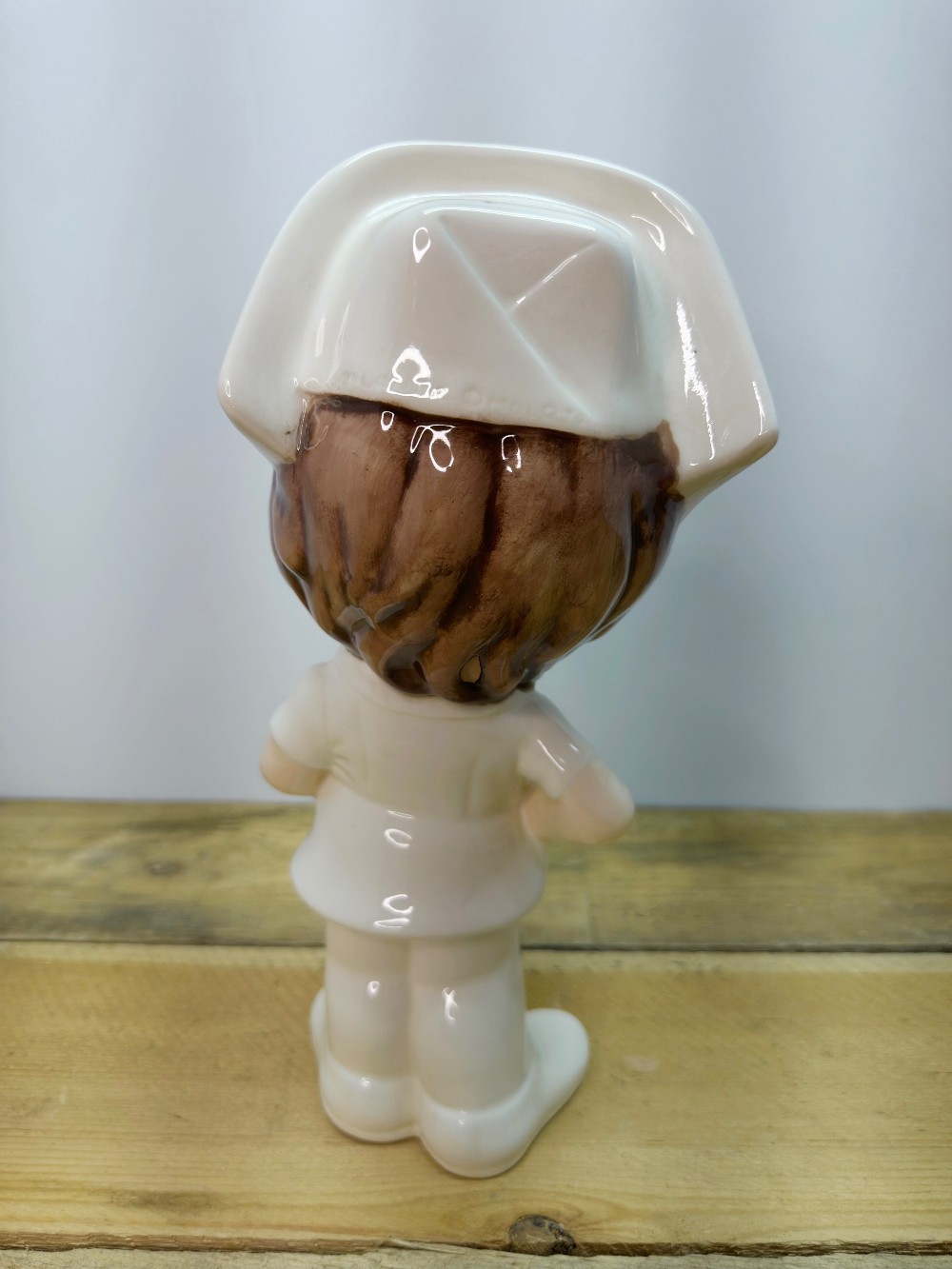 Vintage Atlantic Mold Ceramic Nurse Figurine