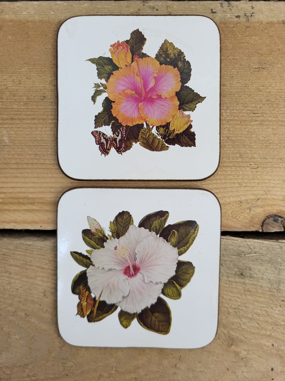 Vt New Zealand Flower Coasters