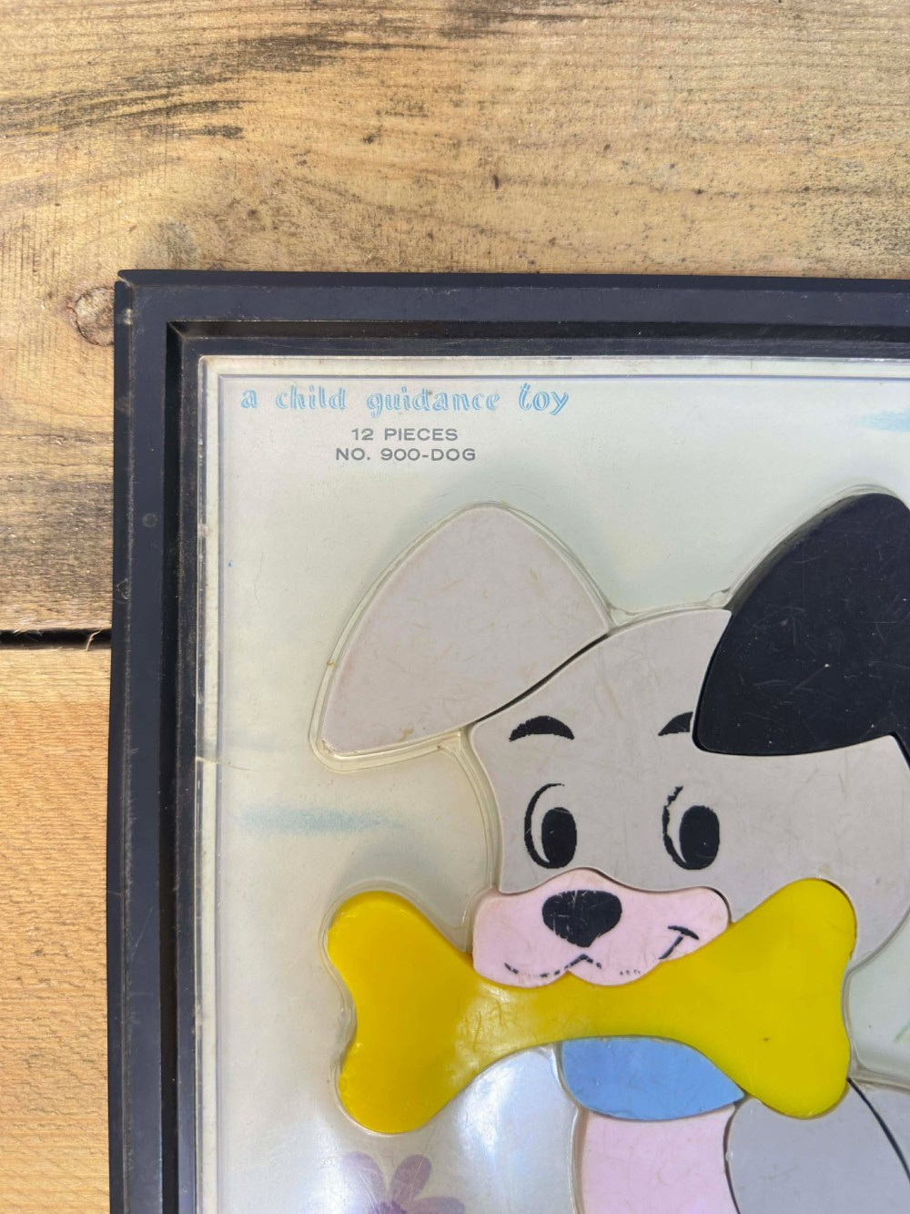 VTG 1960s Magnetic Dog Puzzle