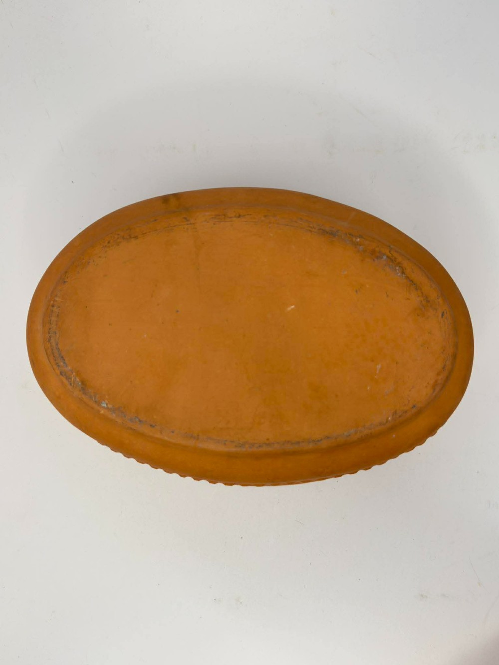Vtg Terra Cotta HON Baker *chip