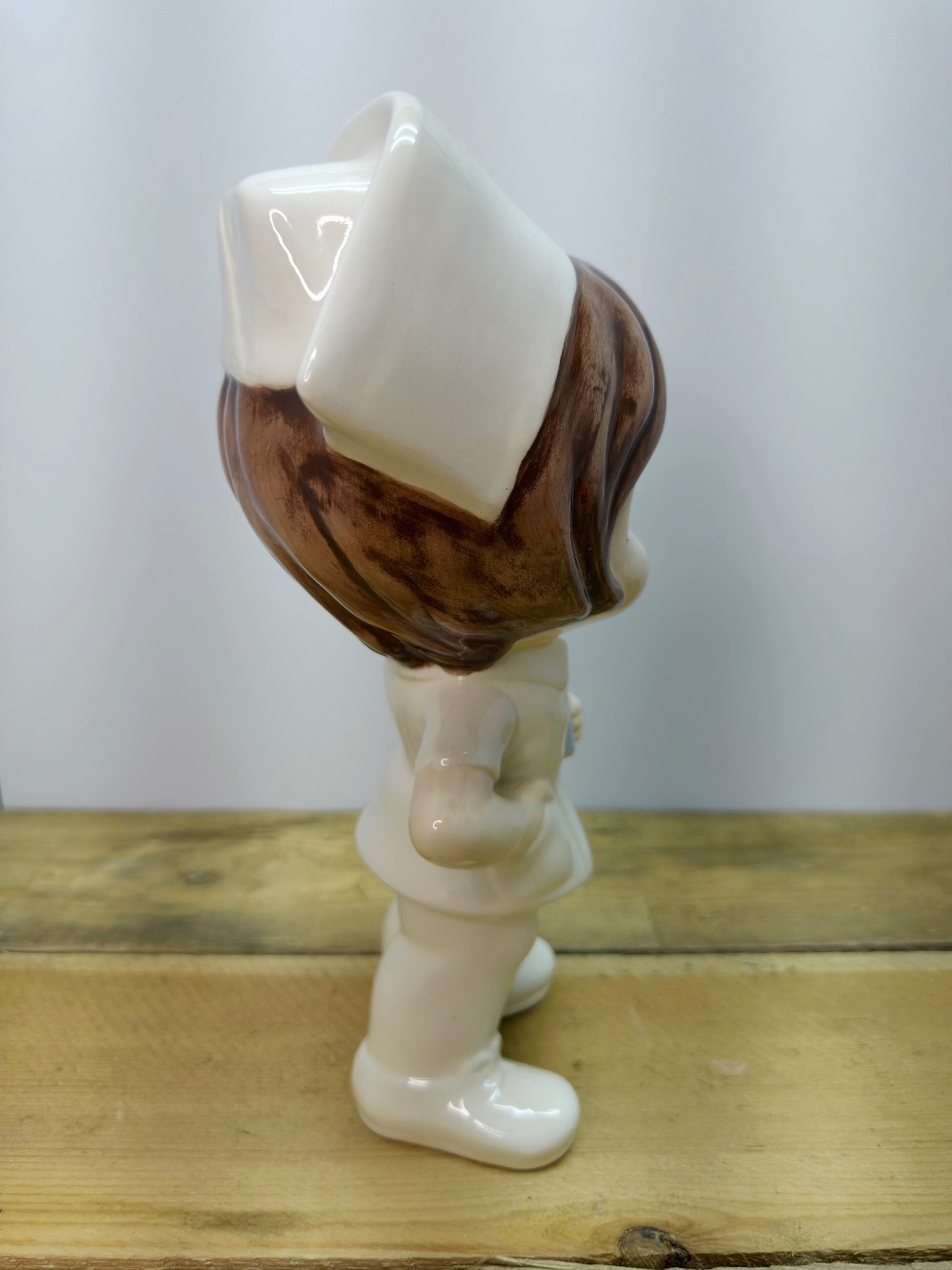 Vintage Atlantic Mold Ceramic Nurse Figurine