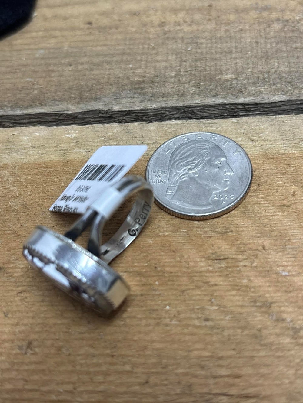 Navajo Wild Horse Ring sz. 7.5