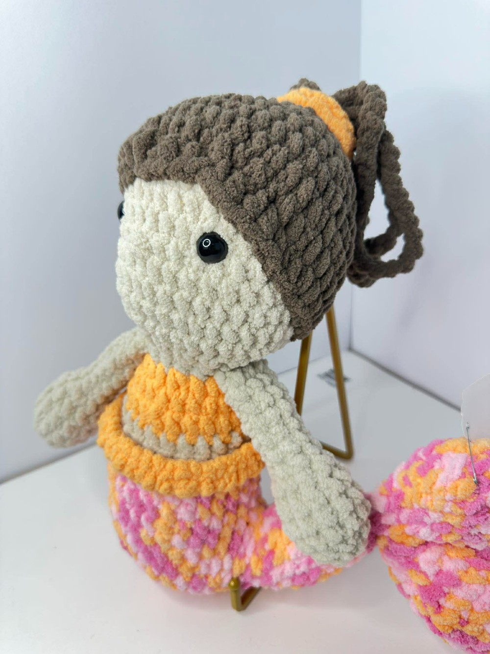 D- Large Sitting Mermaid Plushie