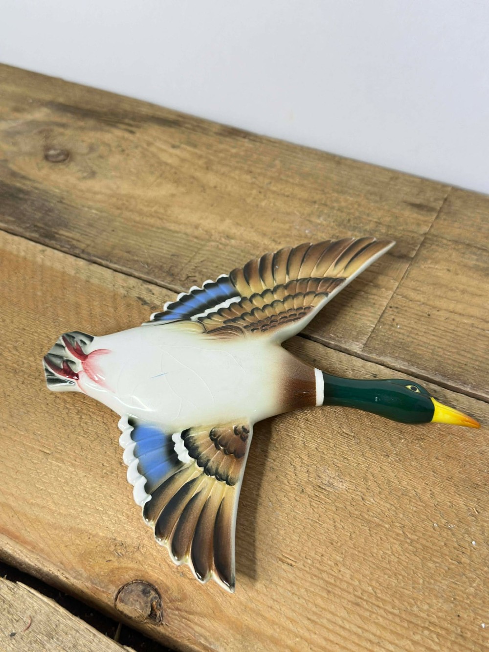 Vintage Lefton Flying Duck