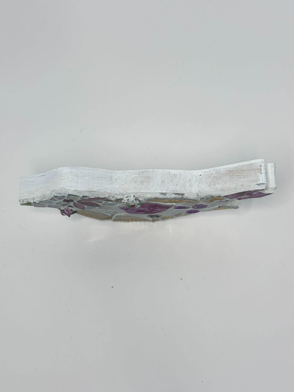 Pink rose mosaic bird