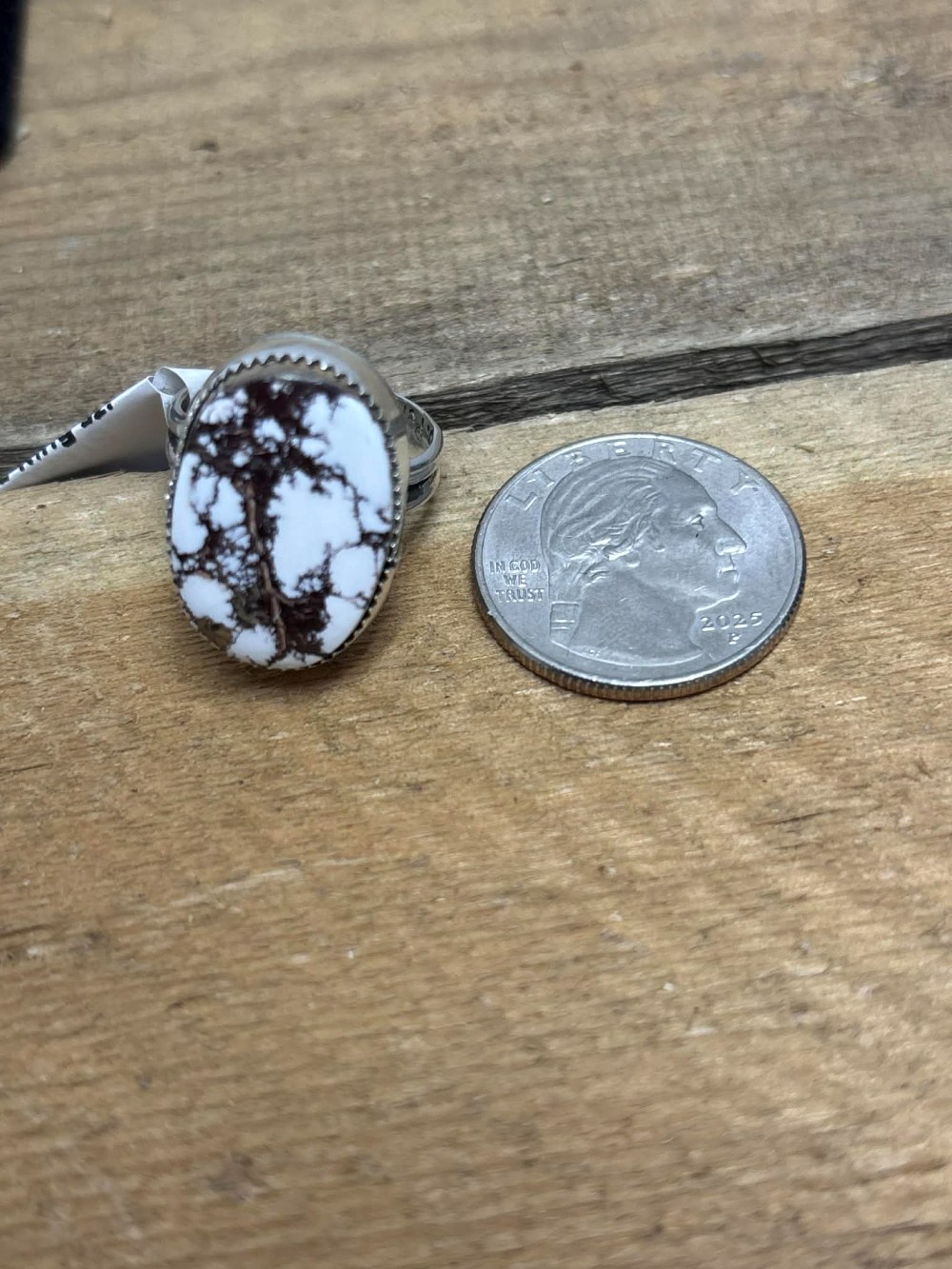 Navajo Wild Horse Ring sz. 7.5
