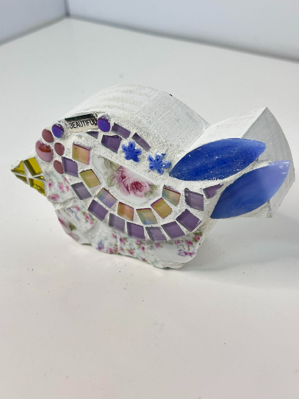 Susie Chubby bird mosaic