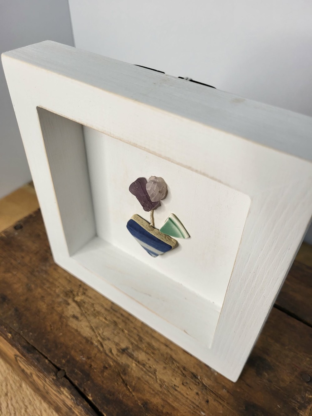 Found Glass & Potters - Flower