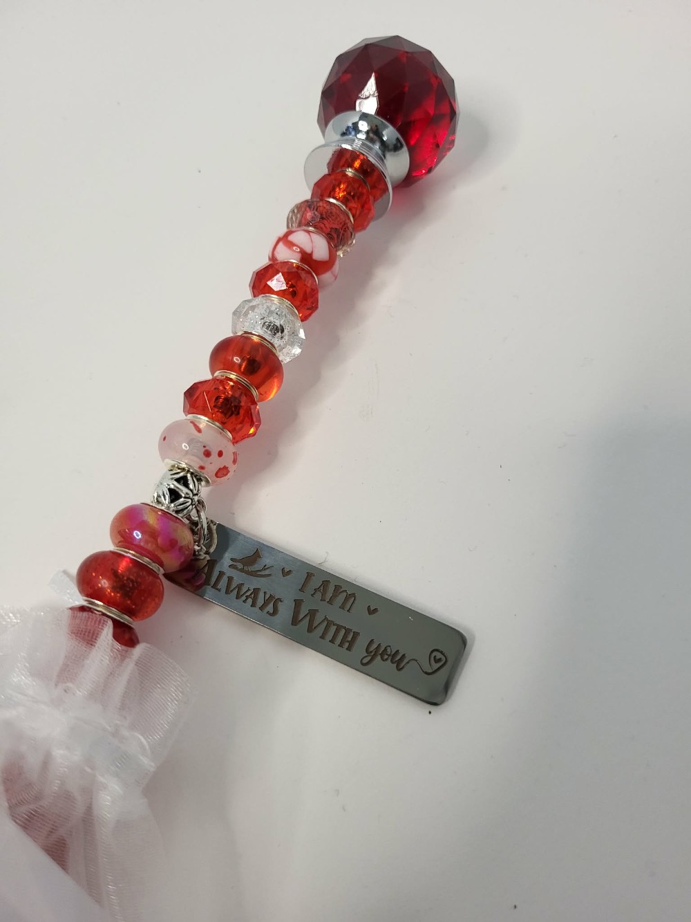 Cardinal Memorial Plant Wand