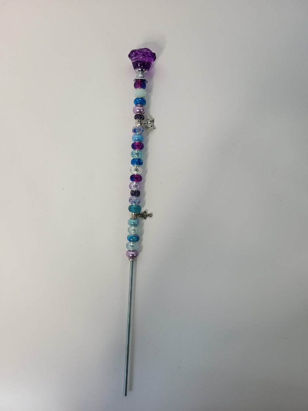 Purple Rose Plant Wand