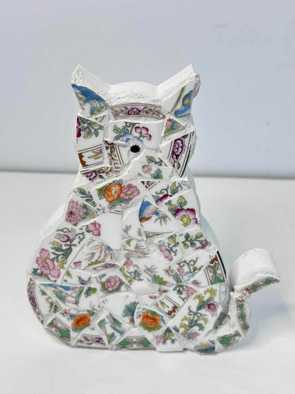 Floral fat cat Molly