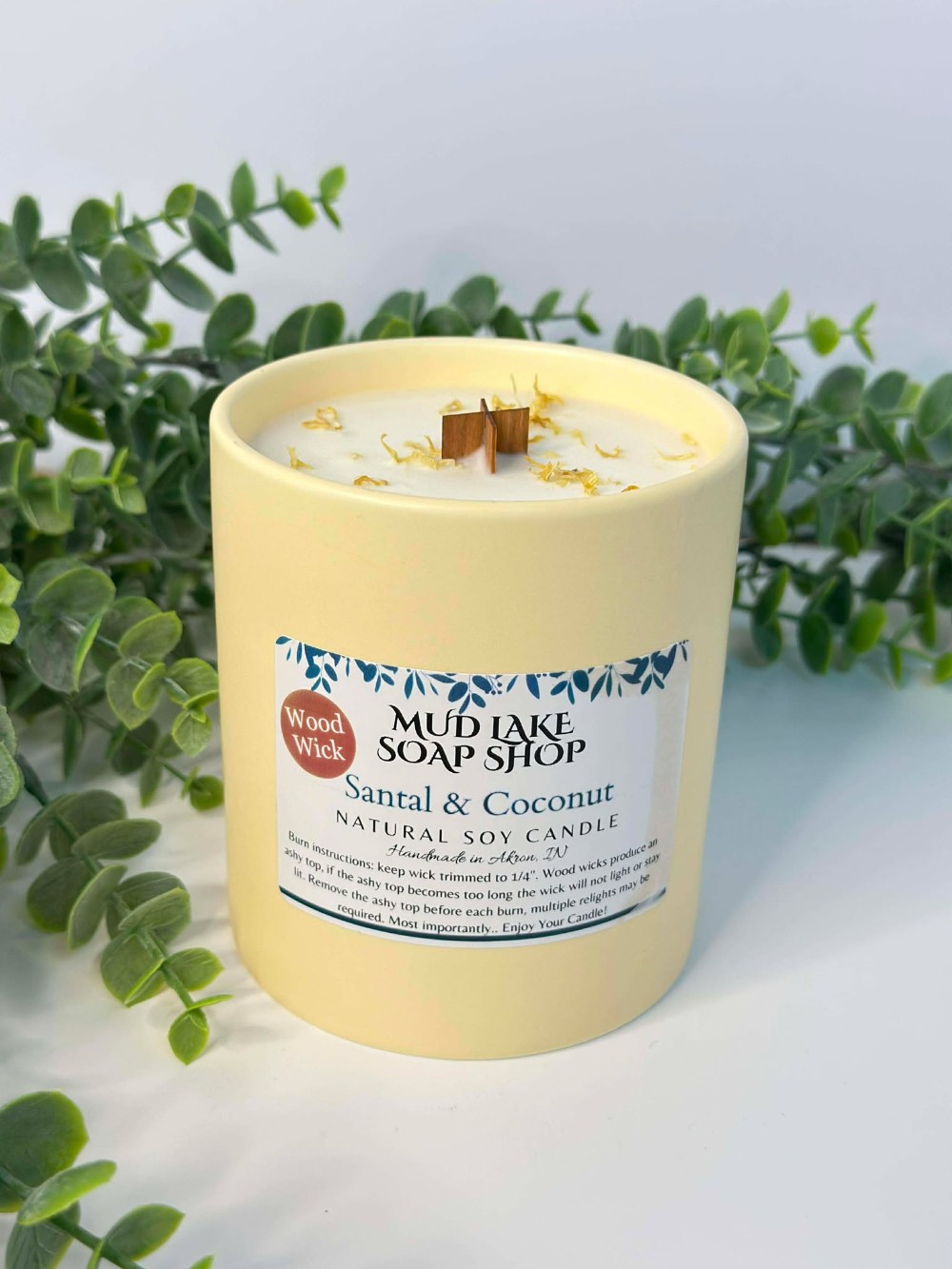 Mud Lake Wood Wick Candles