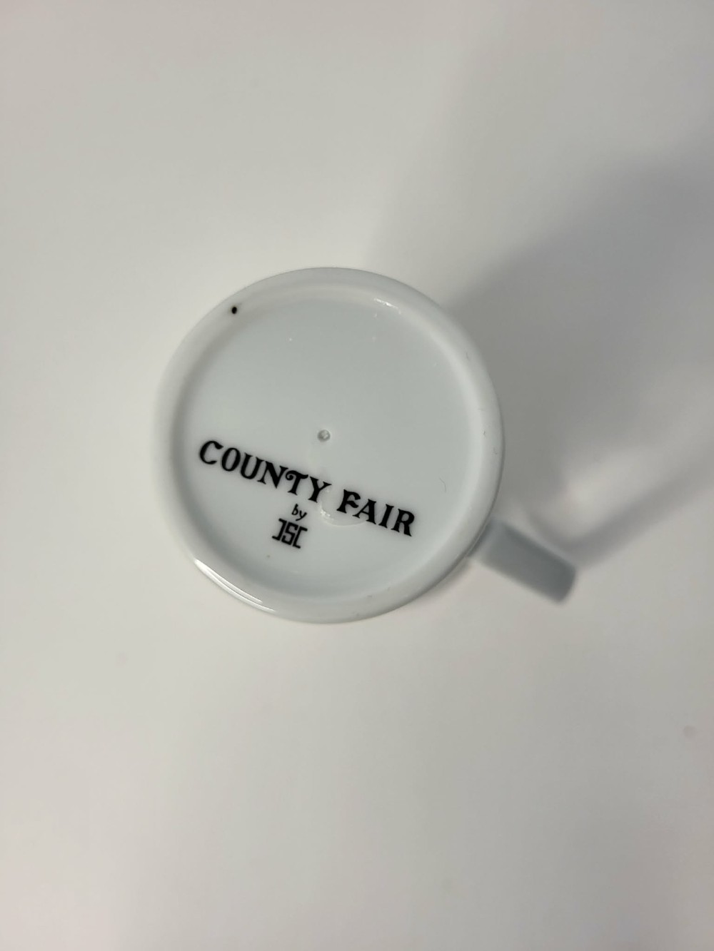 Vintage County fair mug